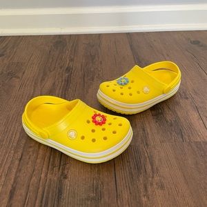 Yellow Crocs Kids